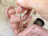 Creating of Jason in clay